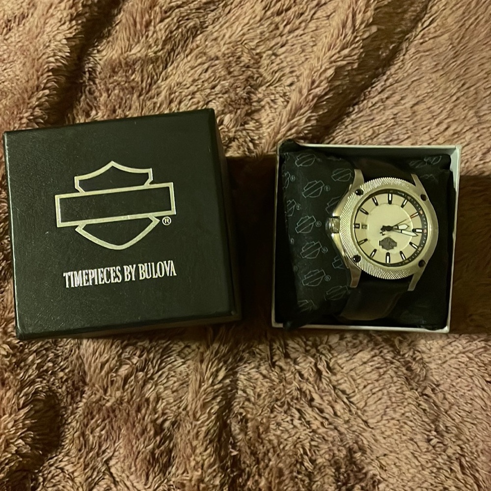 Harley Davidson / Time Pieces By Bulova - Watch